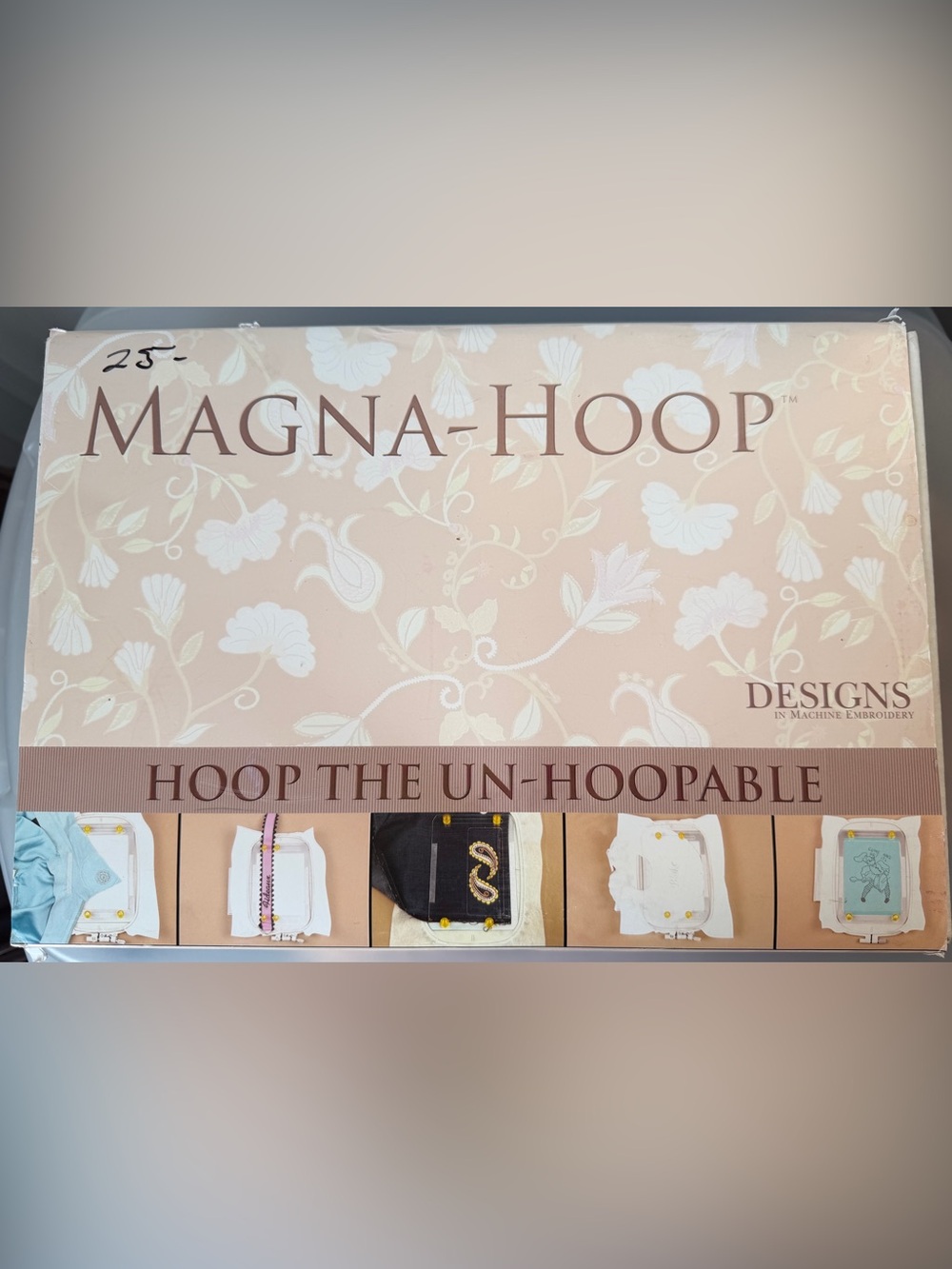 New DIME Magna-Hoop C for Bernina Artista & Aurora 5x7Large Oval Hoop NOS